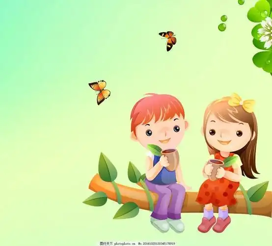 两个小朋友