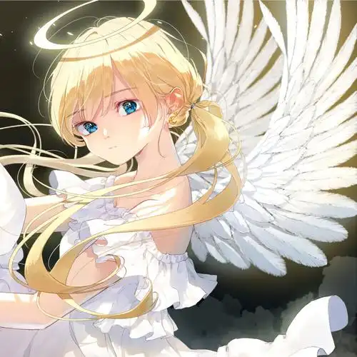 动漫女头天使橙池未蓝crystal