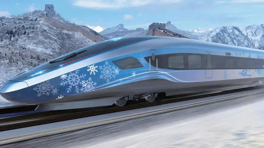 北京冬奥复兴号列车今天亮相配5g超高清演播室
