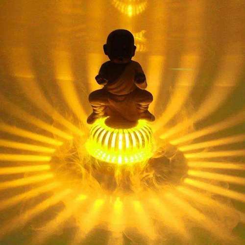 佛背景灯佛光普照佛龛背光七彩led灯供佛灯观音菩萨寺庙堂莲花灯