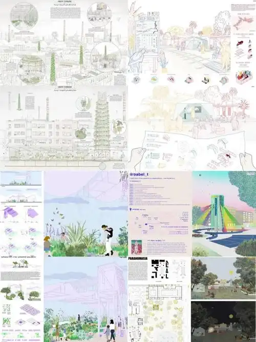 【图纸分享】6套横排版‼️