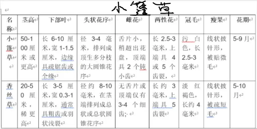 p>小蓬草(学名: i>conyza canadensis /i> (l.) cronq.