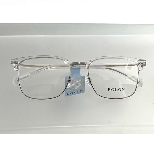 22年新款bolon暴龙眼镜近视镜架bj6093男女商务透明眉框光学镜框