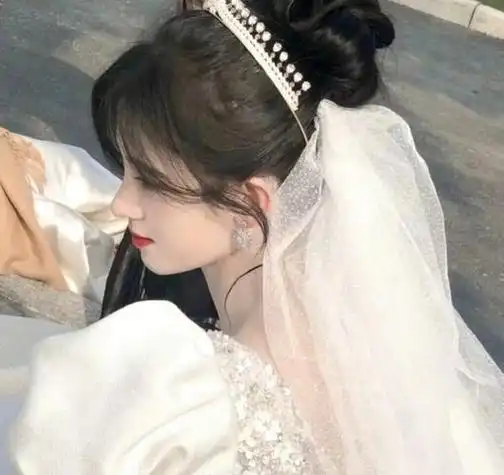 绝美头像真人婚纱 真人头像图片大全 -【爱个性】