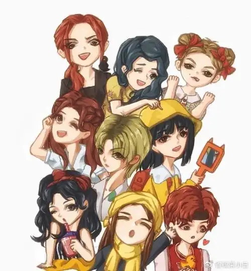 the9组合出道有段时间了,组合中的成员们多才多艺