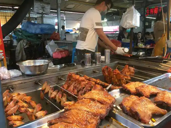 常州大学城夜市大排档