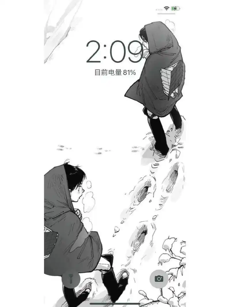 10黑白锁屏这组真的绝绝子!快给自己安排上!