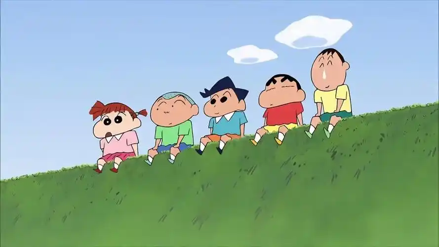 蜡笔小新ipad电脑壁纸