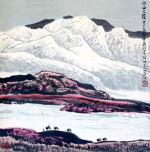 用全部心灵和一支画笔去追踪去寻索王文芳国画山水欣赏