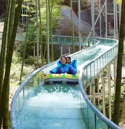 玻璃滑道|玻璃水滑道|玻璃漂流|玻璃栈道|景区魔毯施工建设|河南万辉