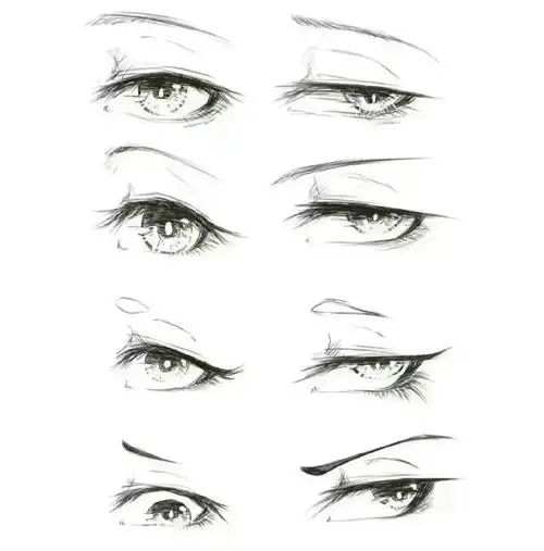 眼睛画法