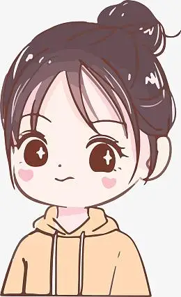 pngpngq版卡通可爱丸子头女孩psdpngpng手绘插画拿着气球的小女.