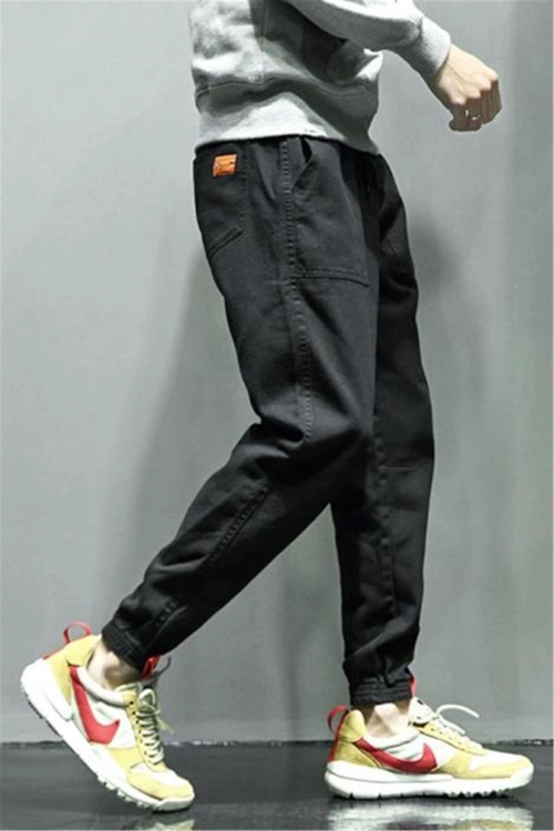 休闲裤男九分裤