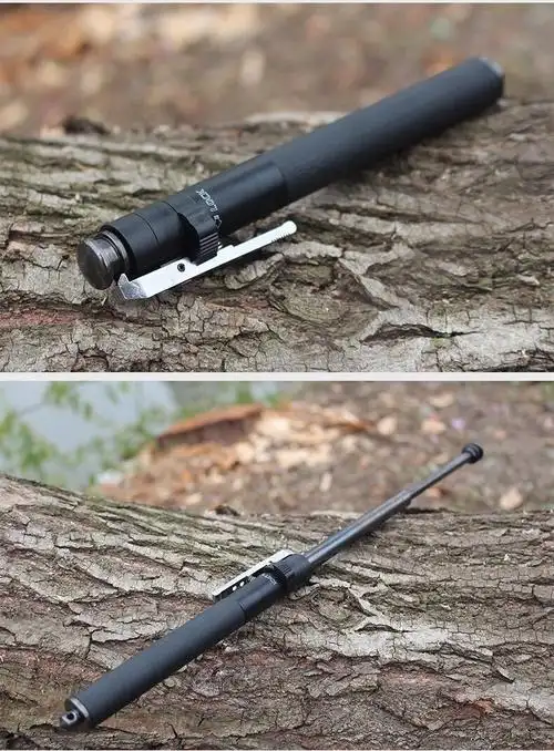 防身电警 高压电防身手电防身报警器用品女摔棒随身携带女士甩棍三节