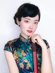 假发刘海女复古旗袍造型假发仿真发民国大波浪上海滩古风发片刘海