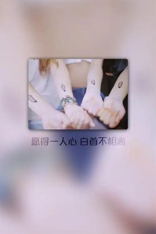 只愿得一人心iphone情侣壁纸