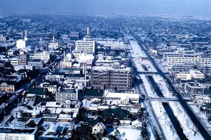 老照片:60年代的日本北海道,风景极好