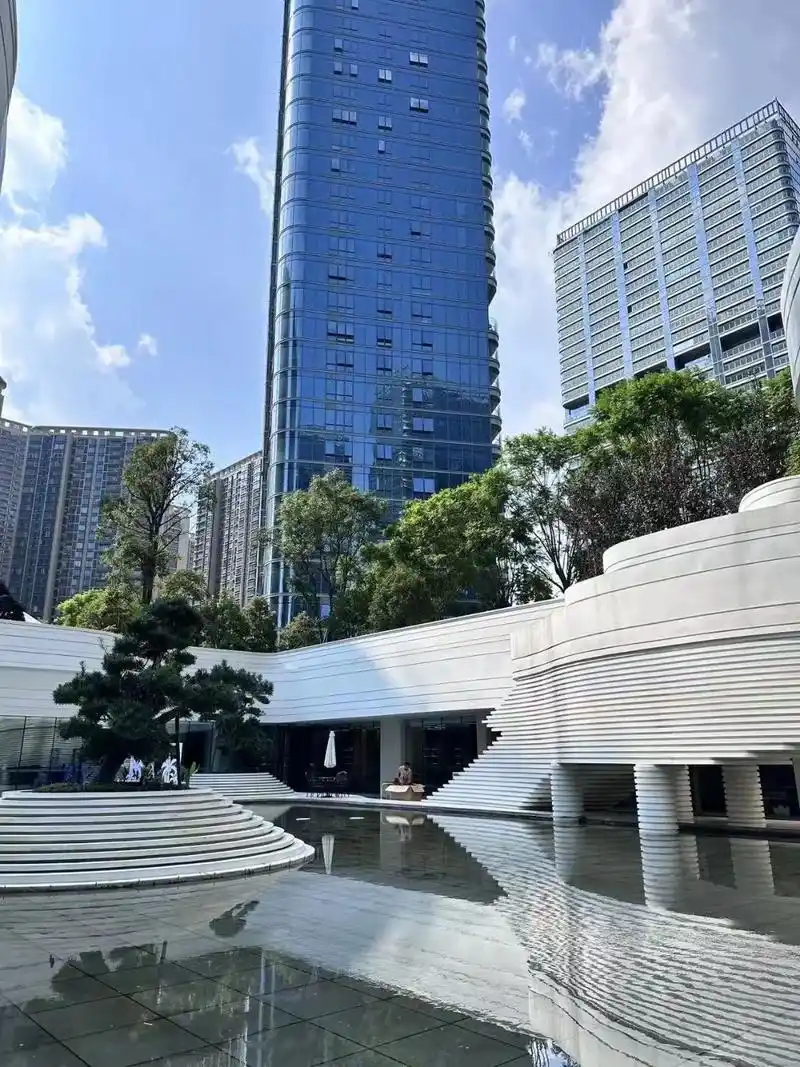 昆明的汤臣一品滇池边,会展中心旁,地铁口