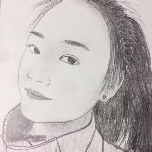 个人肖像画  纯手工铅笔素描    收藏价值高,只需提供照片客厅