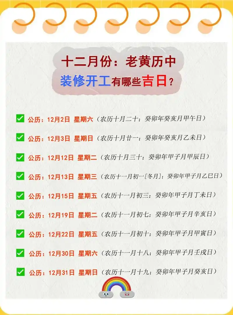 23年12月装修开工吉日老黄历择吉查询.今年十二月份老黄历中 - 抖音