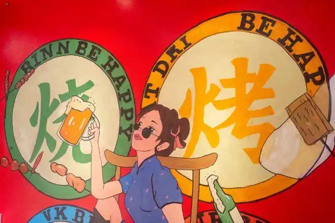 99酒烧烤堂位于万人小区四方街的烧烤店壹识别下方二维码购买玉米2串