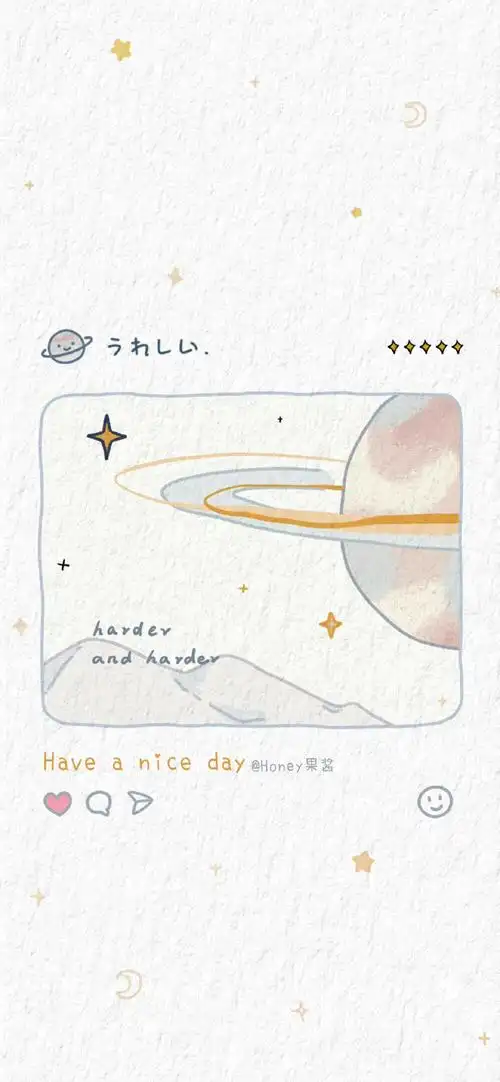 很可爱很个性的简约壁纸锁屏