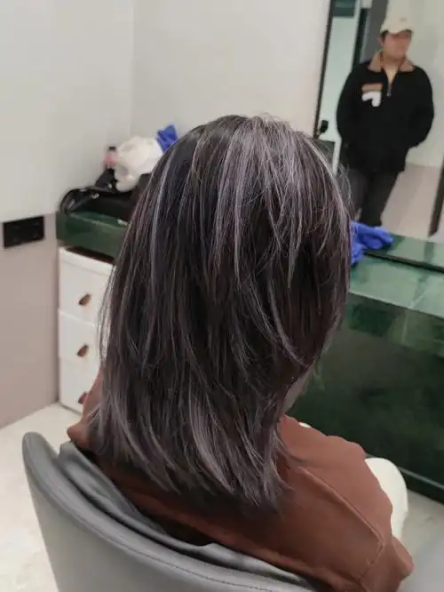 巴黎画染渐变发色