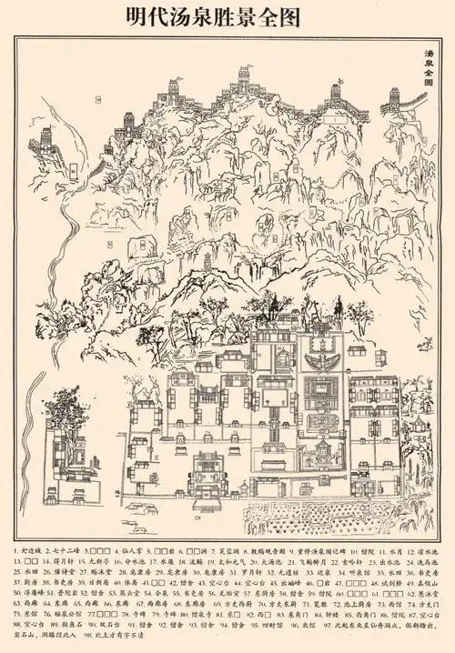 汤泉位于遵化城西北20公里汤泉村.