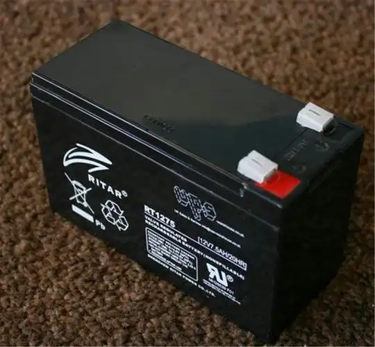 瑞达蓄电池rt127212v7.2ah不间断ups电池tr1270消防主机普通干电池