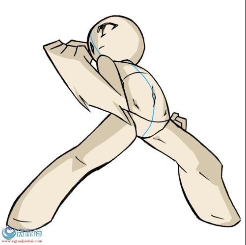 动漫设计超炫动态大图集基本姿势篇光盘342m