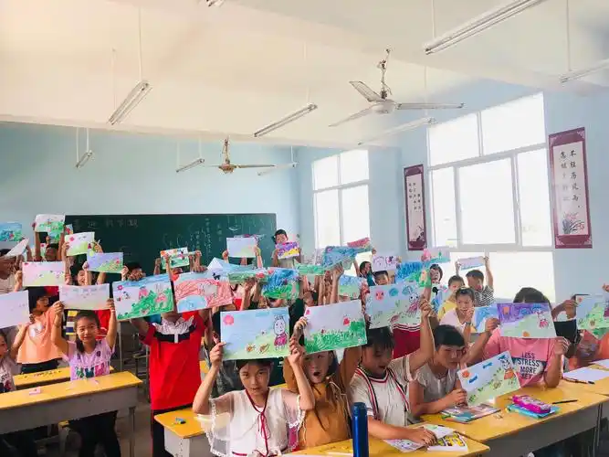 杨庄小学本周美术课分享