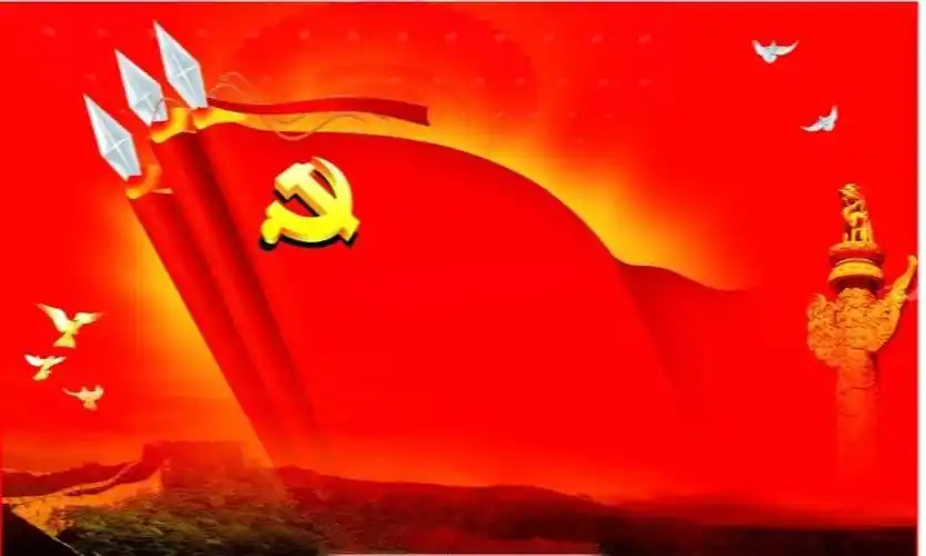 让党旗在抗疫一线高高飘扬