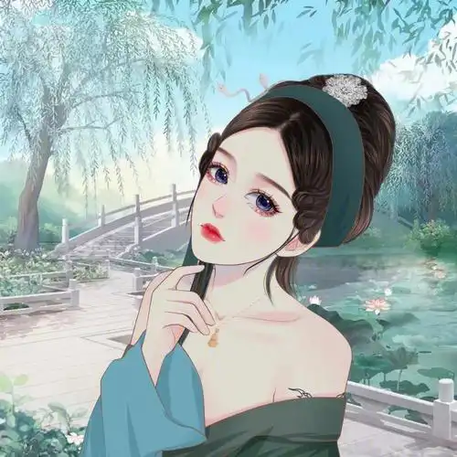 情侣头像男头 女头 情头 二次元 手绘头像 动漫头像 卡通头像 简笔画