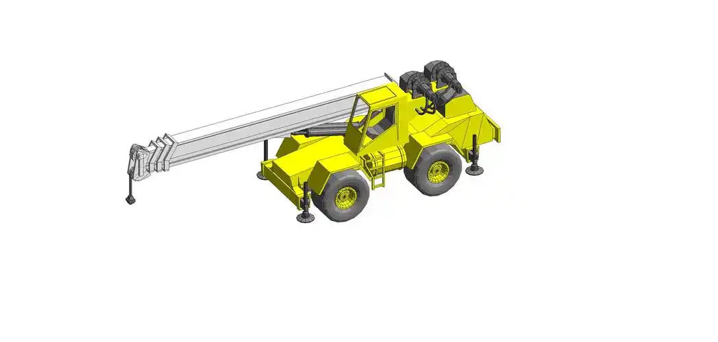 [分享]cad汽车起重机资料下载