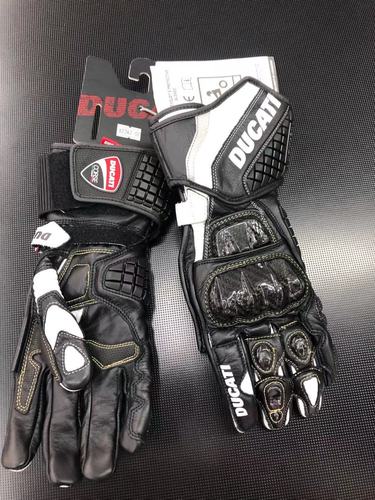 杜卡迪原厂ducaticorsec3碳纤维牛皮摩托车骑行手套骑士手套