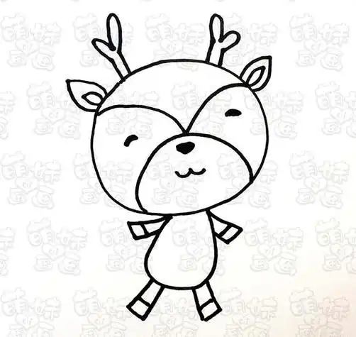 小动物简笔画绘制步骤大全简单可爱给它们涂上漂亮的颜色