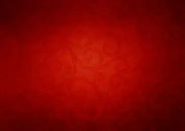 红底图文图框h5背景