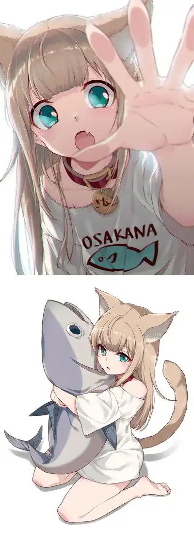 猫咪拟人 artist:40原 ins:40hara