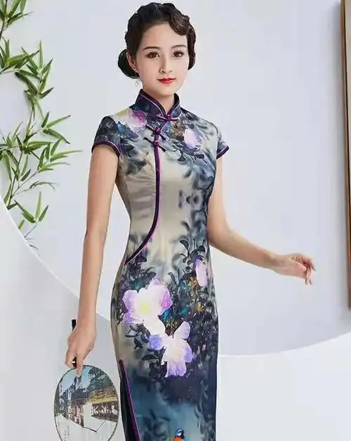 关于旗袍风情的那些事花样开襟与旗袍开襟款式美学赏析干货