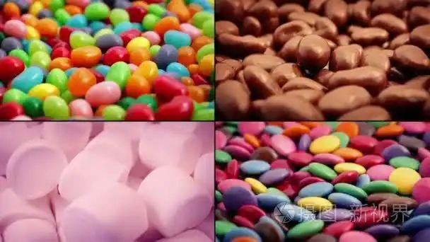 好的零食视频素材