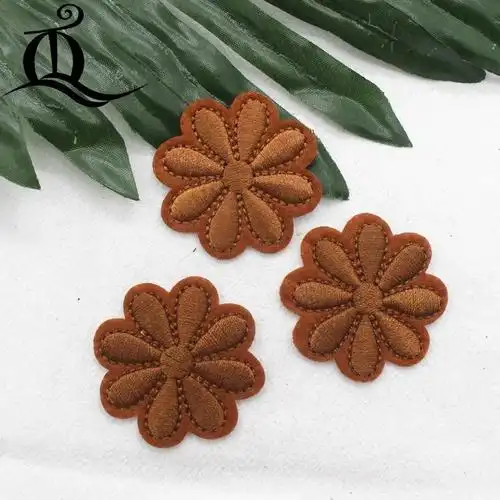 时尚刺绣补丁贴补衣服的布贴破洞图案羽绒服修补无痕自粘个性贴花