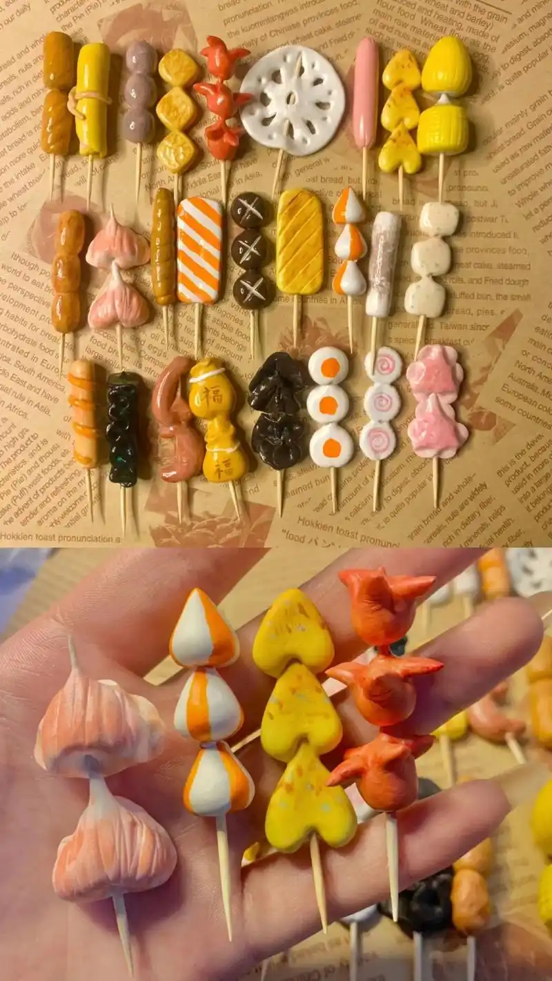 我不说谁知道是我做的呢!#石塑粘土 #手工 - 抖音