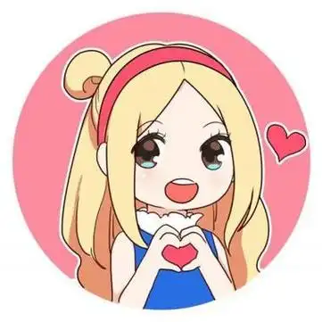 比心手势情侣头像男女比心动漫头像