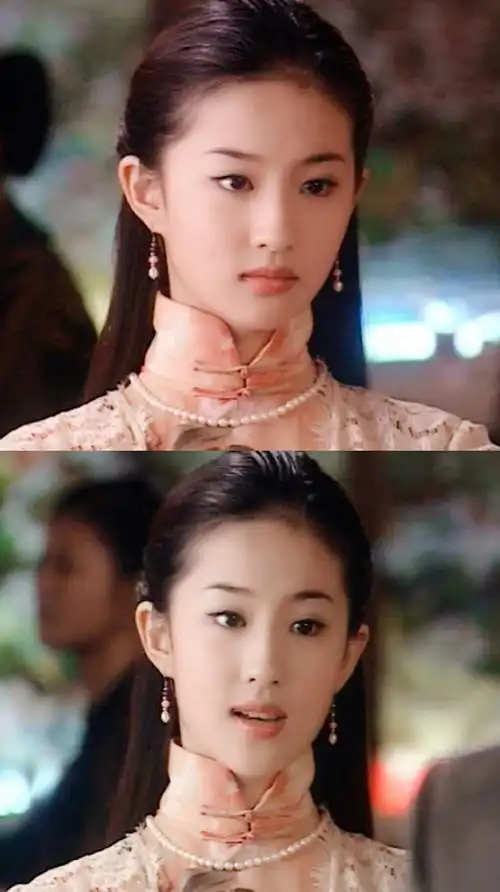 《金粉世家》白秀珠的剧照 ,高挑窈窕,大家闺秀