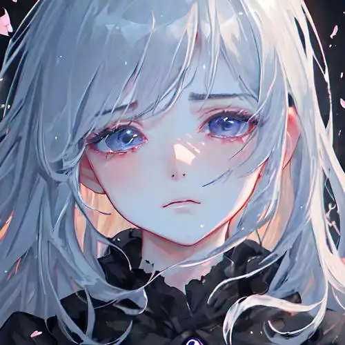 二次元悲伤系头像