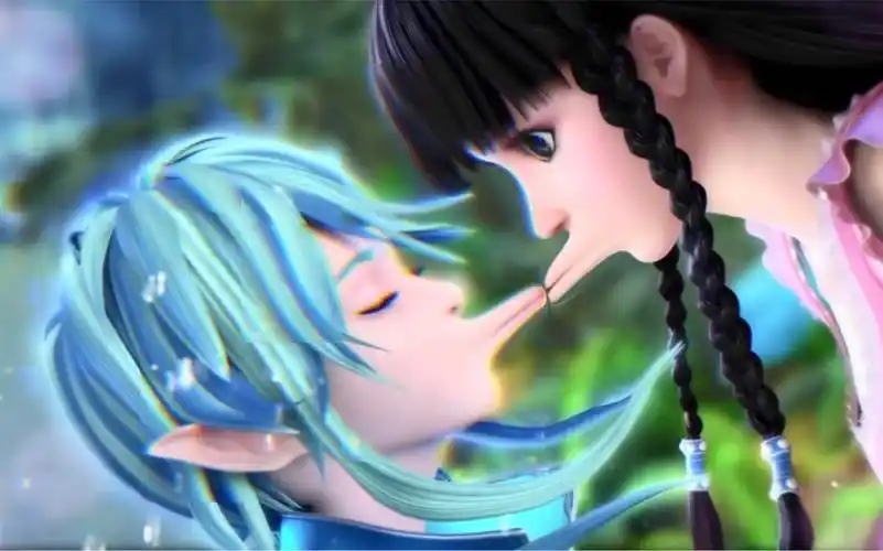 水默 水王子故意在水下出来亲王默