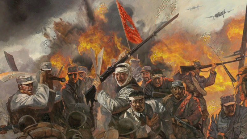 竟扶危局定神州 | 《美术经典中的党史》邀您走近油画《百团大战》