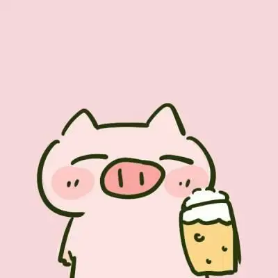 2019微信卡通猪头像呆萌_可爱呆萌微信卡通猪头像大全