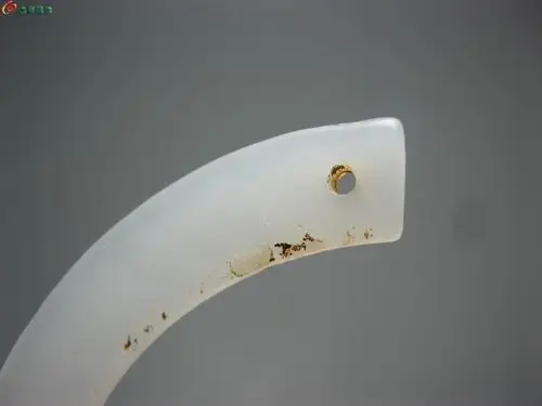 仰韶文化白玉玦 - 金银玉器 - 古泉社区