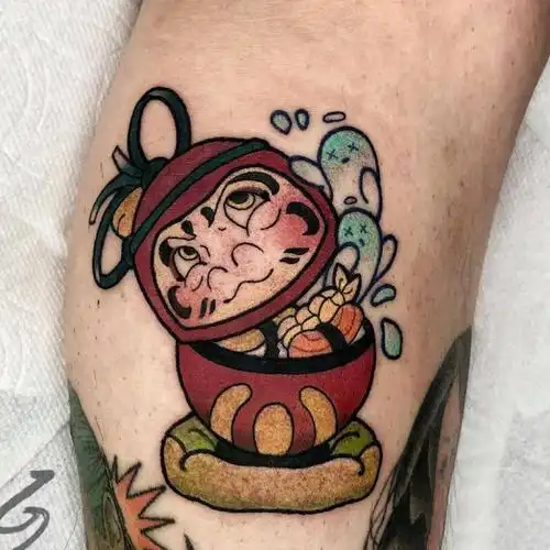 一组好看的日式达摩蛋图片(2) - 纹身秀